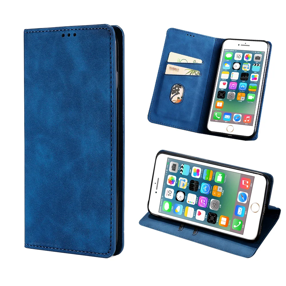 

Soft Leather Case for Motorola G Pure Power 2022 G71 G31 G41 G51 Magnetic Soft Back Cover for Motorola G G200 5G G9 Plus G6S