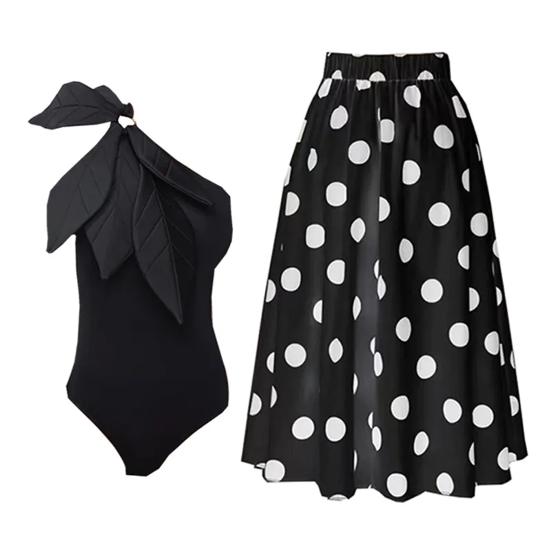 Новый купальник с 3D цветами и накидкой сексуальный женский 2024 купальные костюмы