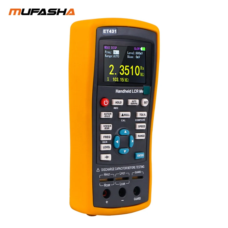 

MUFASHA ET431 capacitance meter portable digital lcr
