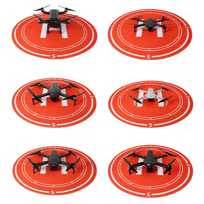 Посадочная площадка для квадрокоптеров DJI Mini 4 ProAir 3Avata 2Mavic 3 Pro, Универсальный коврик 405060 см, аксессуары для Дронов (art.: 3920c86f024e1) - 3920c86f024e1