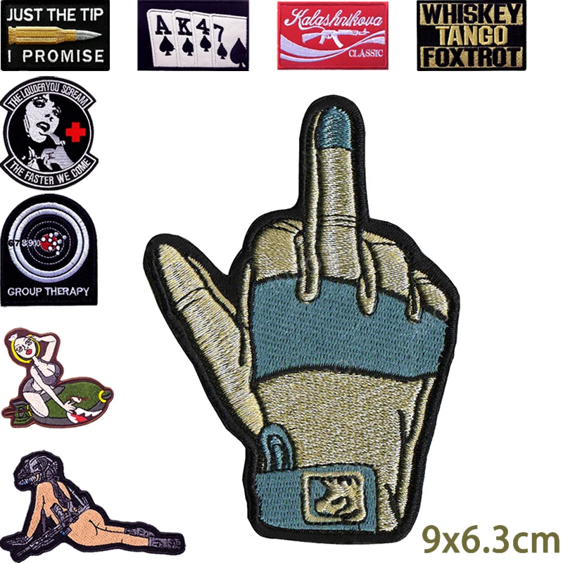 Нашивки с вышивкой для одежды вышитые термоклейкие куртки страйкбола надписью