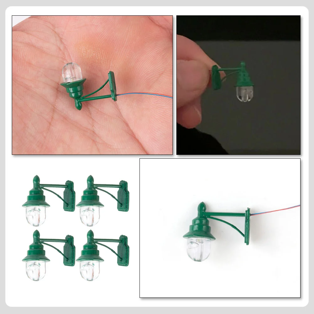 Миниатюрный уличный фонарь Green ABS 3V |