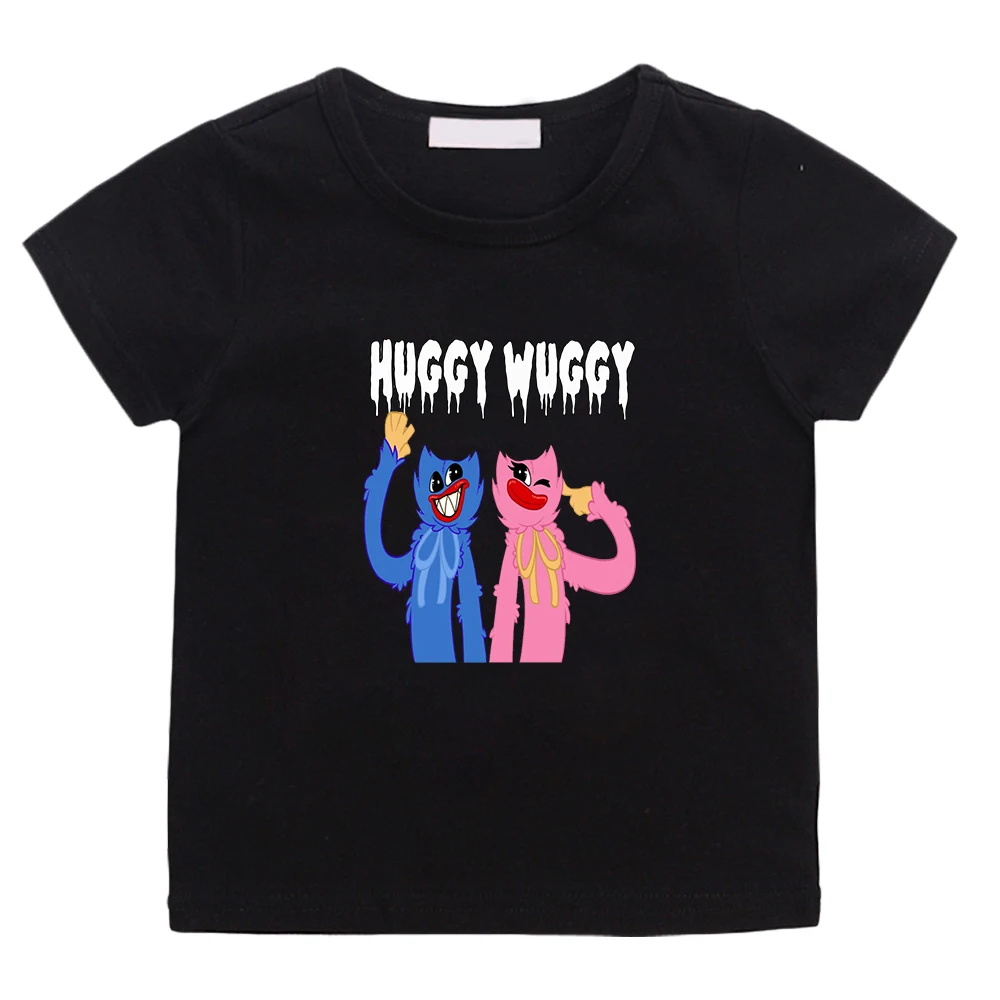 

Футболка Huggy Wuggy, Детская футболка с принтом мака, Повседневная графическая футболка для мальчиков с принтом игр, футболки с коротким рукаво...