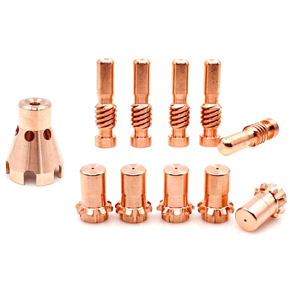 

11pcs Electrode Head KP2062-2B1 WSP-24005 Nozzle KP2062-2B1 WSP-24009 Shielding KP2065-1 WSP-24020 For Electric ProCut25/55/80