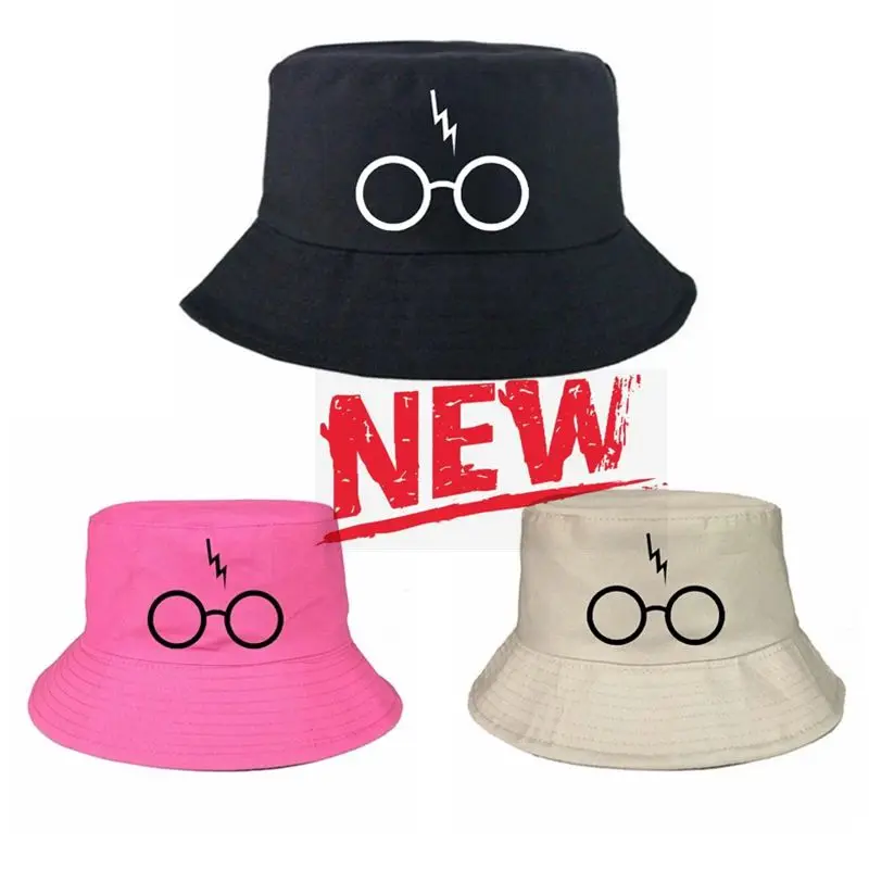 Новая шляпа-ведро из волшебного холста Гарри Поттера солнцезащитная с узором