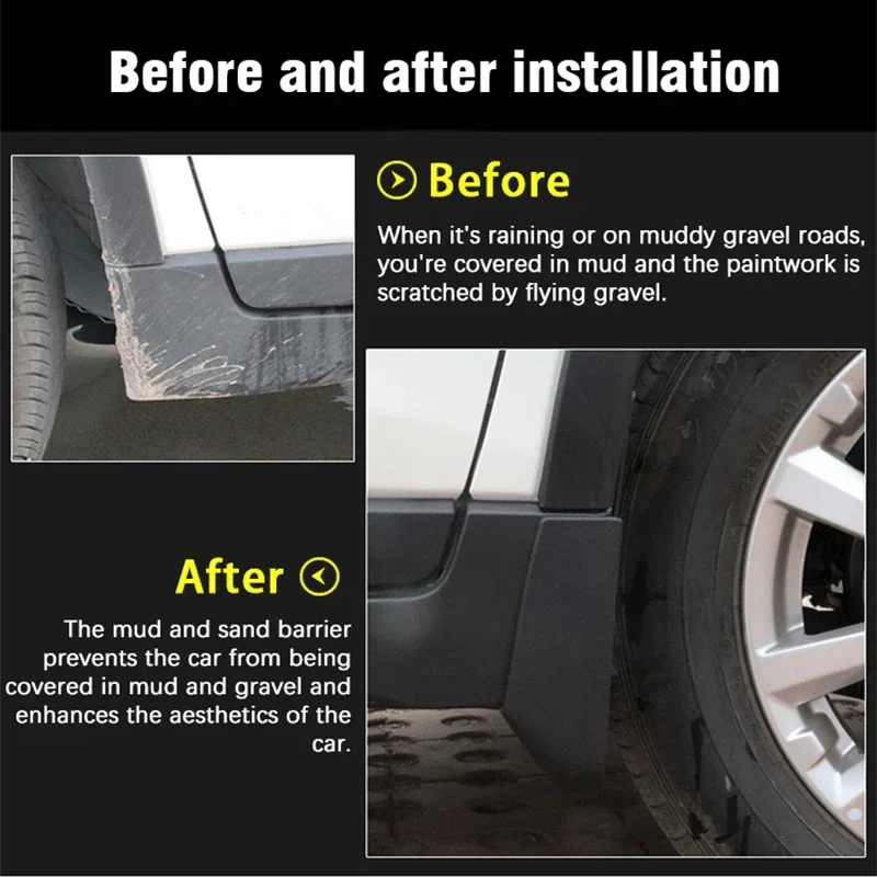 4 шт. брызговики для Kia Forte TD Cerato 2010-2013 2011