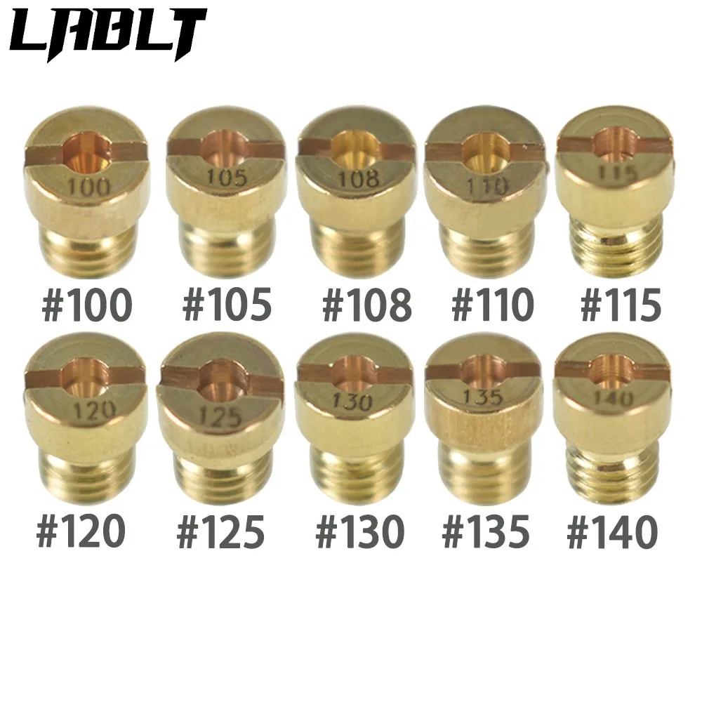 

10x Carburetor Main Jet kit Fit for PWK OKO CVK 100 105 108 110 115……140