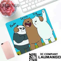 mouse carpet bear cute pad on the table keyboard mat office accessory gaming accessories laptop gamer girl deskmat mini computer