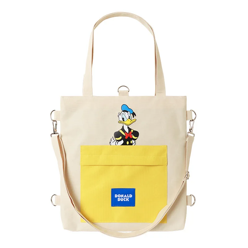 Disney Mickey New Handbag Luxury Brand Children's One Shoulder Crossbody Bag Large Capacity Original Girls' One Shoulder Bag