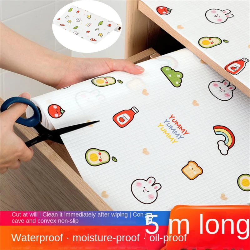 

Home Kitchen Desktop Thickened Wardrobe Pad Paper Pearl Cotton Cabinet Pad Paper Oil-proof Waterproof Drawer Pad Paper Pad Paper