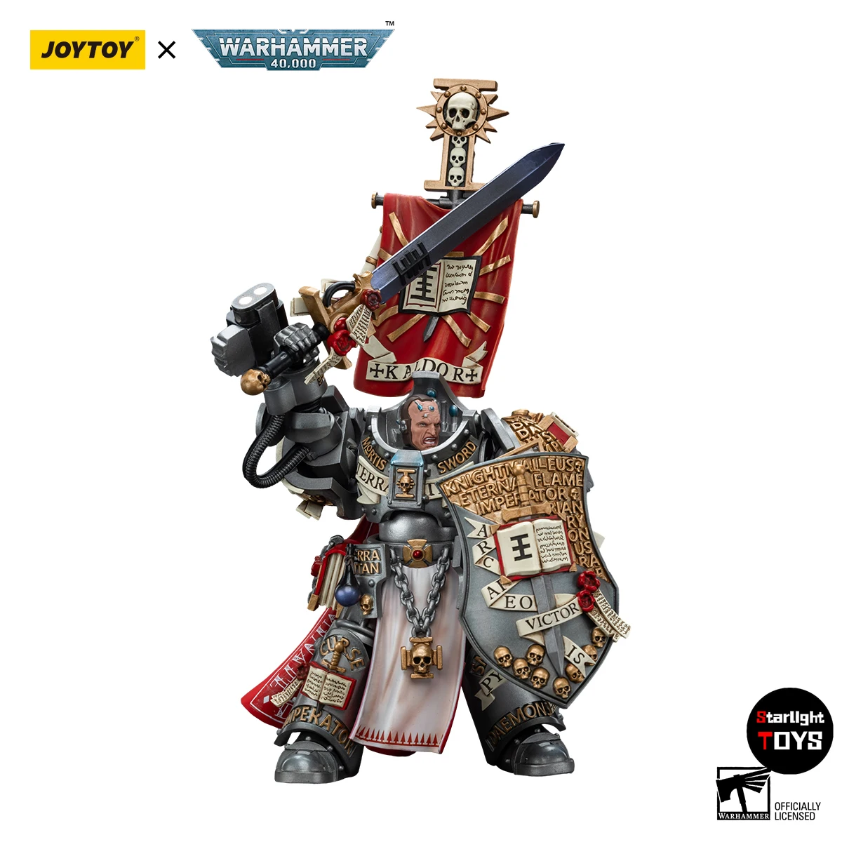 JOYTOY 118 Фигурка Warhammer 40K Grey Knights Kaldor Draigo Модель игрушки в подарок (art.: 3920cef117c8a) - 3920cef117c8a