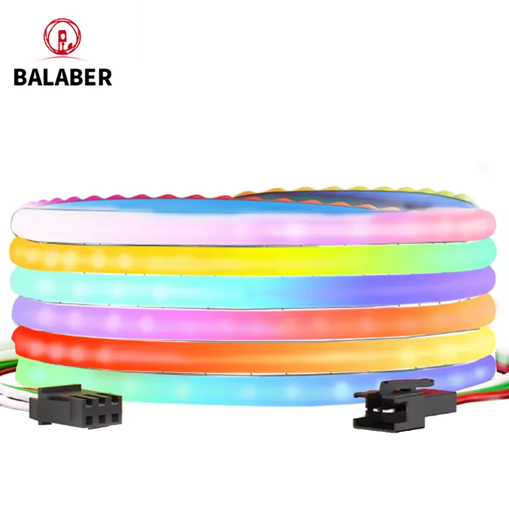 Светодиодная лента WS2812B COB 5В 160/240 LEDs/м