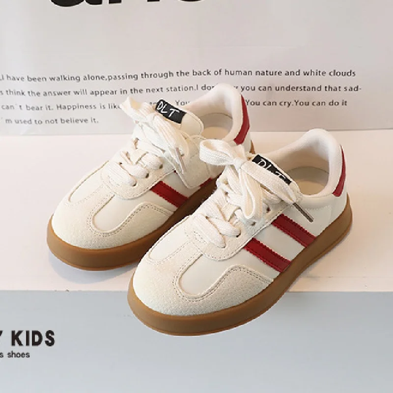 

Kids Shoes For Girl Children's Boy Sneakers Baby Toddler Autumn Winter Non-Slip Luxury Designer Tennis Casual Sports Flat Shoes