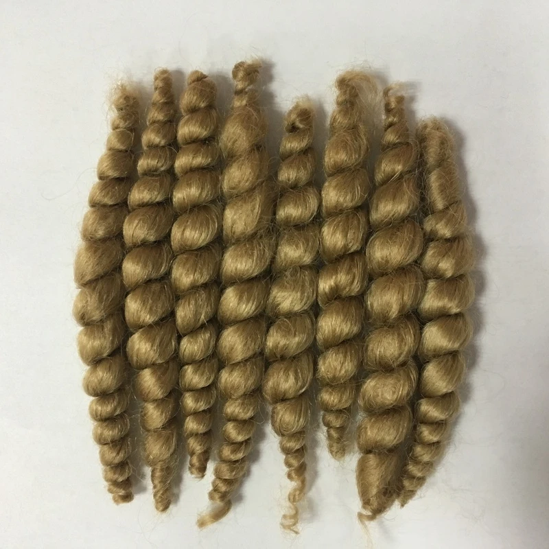 

15 г, вьющиеся парики, технические характеристики, высококачественные кудрявые золотистые и темно-коричневые мохеровые волосы