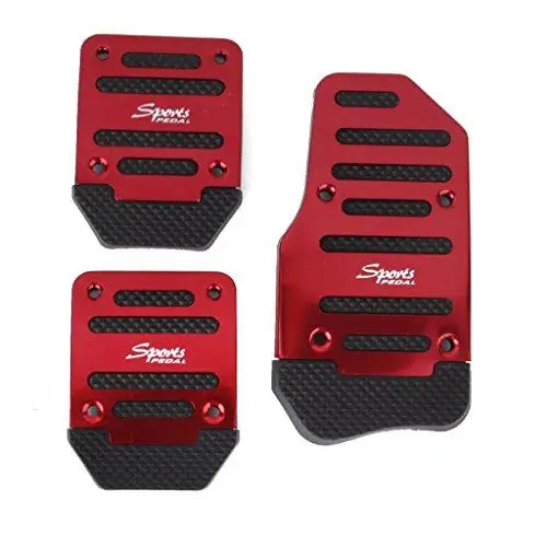 

Universal Sports Non-Slip Car Pedal Manual Series kit Brake Pad Cover 3pcs/set