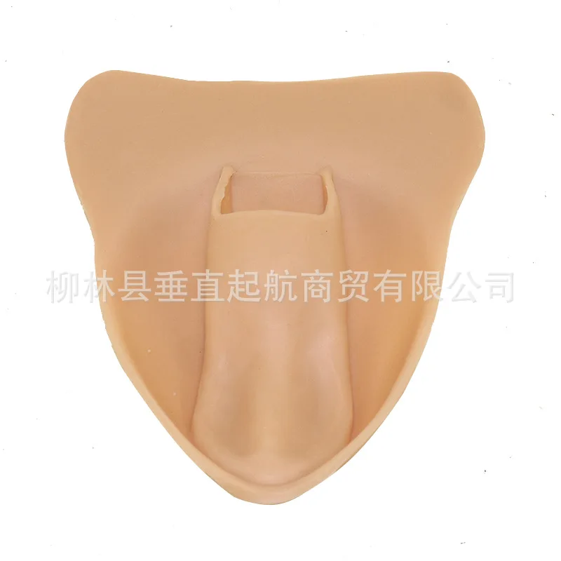 CD cross-dressing silicone one-piece insert put in underwear male disguised as femaleWhite tiger-shaped pseudo-mother male