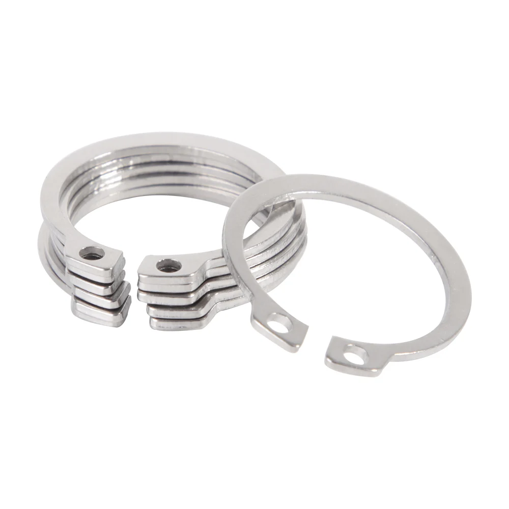 GB894.1 304 стопорное кольцо вала из нержавеющей стали внешние карты M6 M8 M9 M10 стопорный