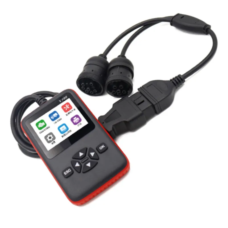 

Vehicles V500 Heavy Truck OBD Cable OBD2 16pin Diagnostic Tool