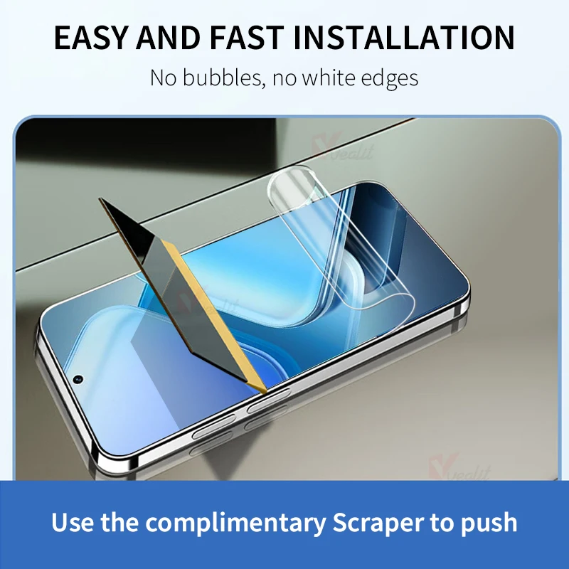 Фото 2-4 шт. мягкая силиконовая гидрогелевая пленка для Vivo iQOO Z9 Turbo Plus Z9X Z8X Z7X Z6X Z5X защитные пленки для экрана Vivo iQOO 12 11 10 11S №5