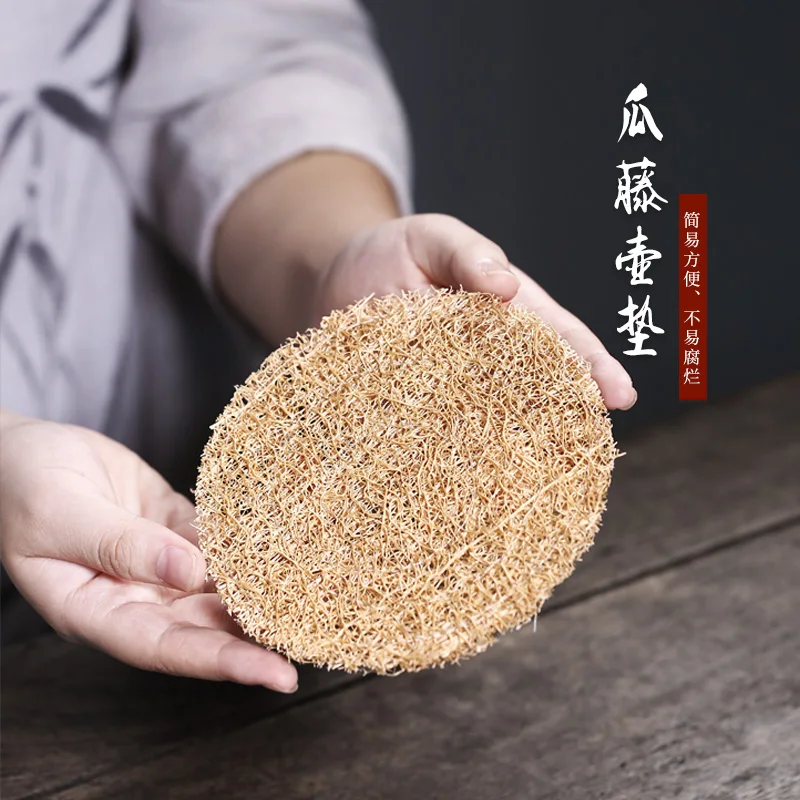 

[Tao yuan】коврик для чайника ручной работы, подставка под чайник, термостойкий Коврик, чайная утварь