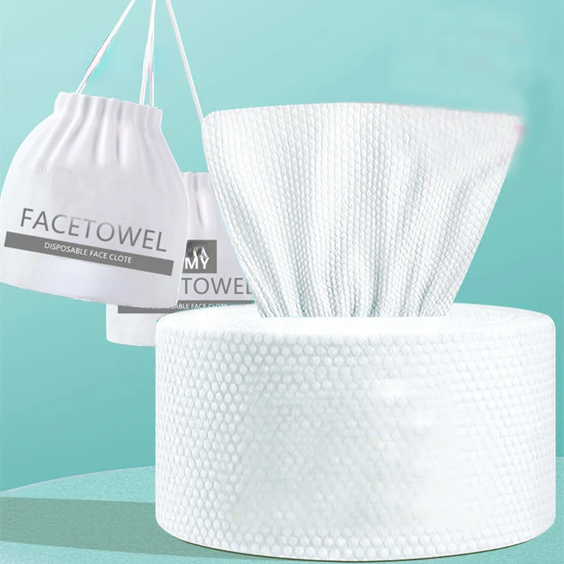 S Bathroom Cotton Facial Tissue Makeup Remover Wipes Dry Wet Skincare Roll Paper Multi Choices 1bag