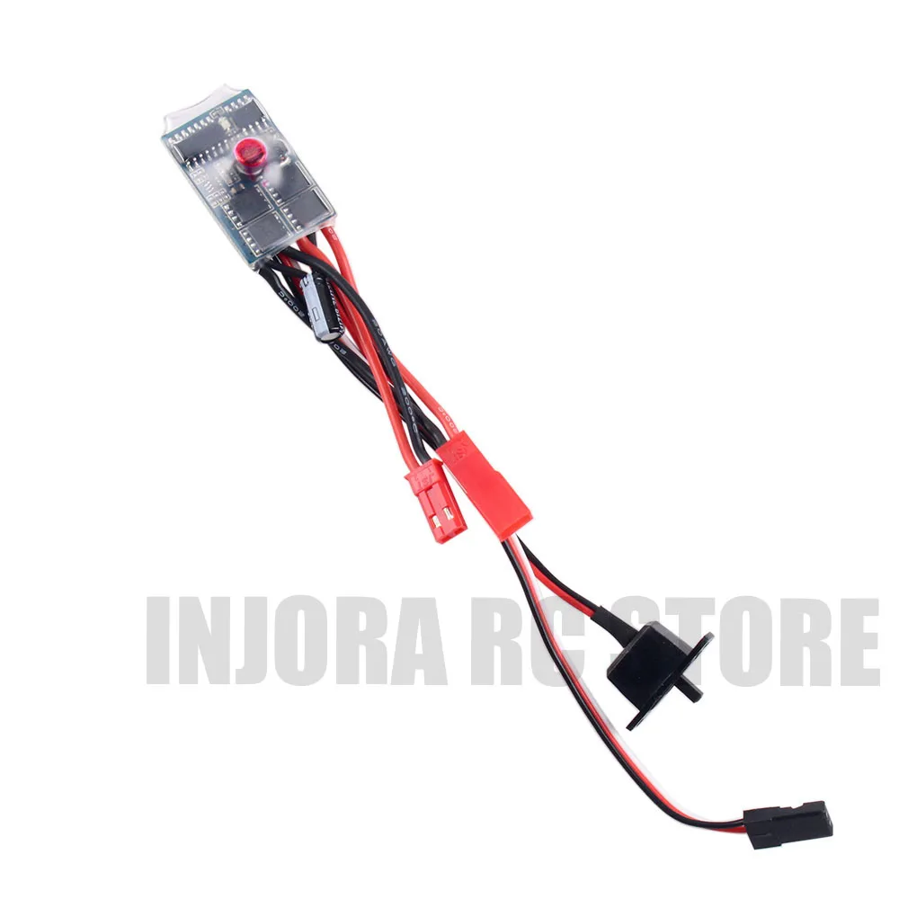 Регулятор скорости, 1 шт., 10 А, регулятор скорости, ESC для WPL C24 B16 B24 B36, радиоуправляемая лодка 1/16 1/18 1/24, Радиоуправляемый гусеничный