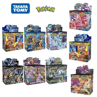 pok%c3%a9mon shinny game cards takara tomy evolution booster box game card pokemon box sun moon chilling reign toy kid