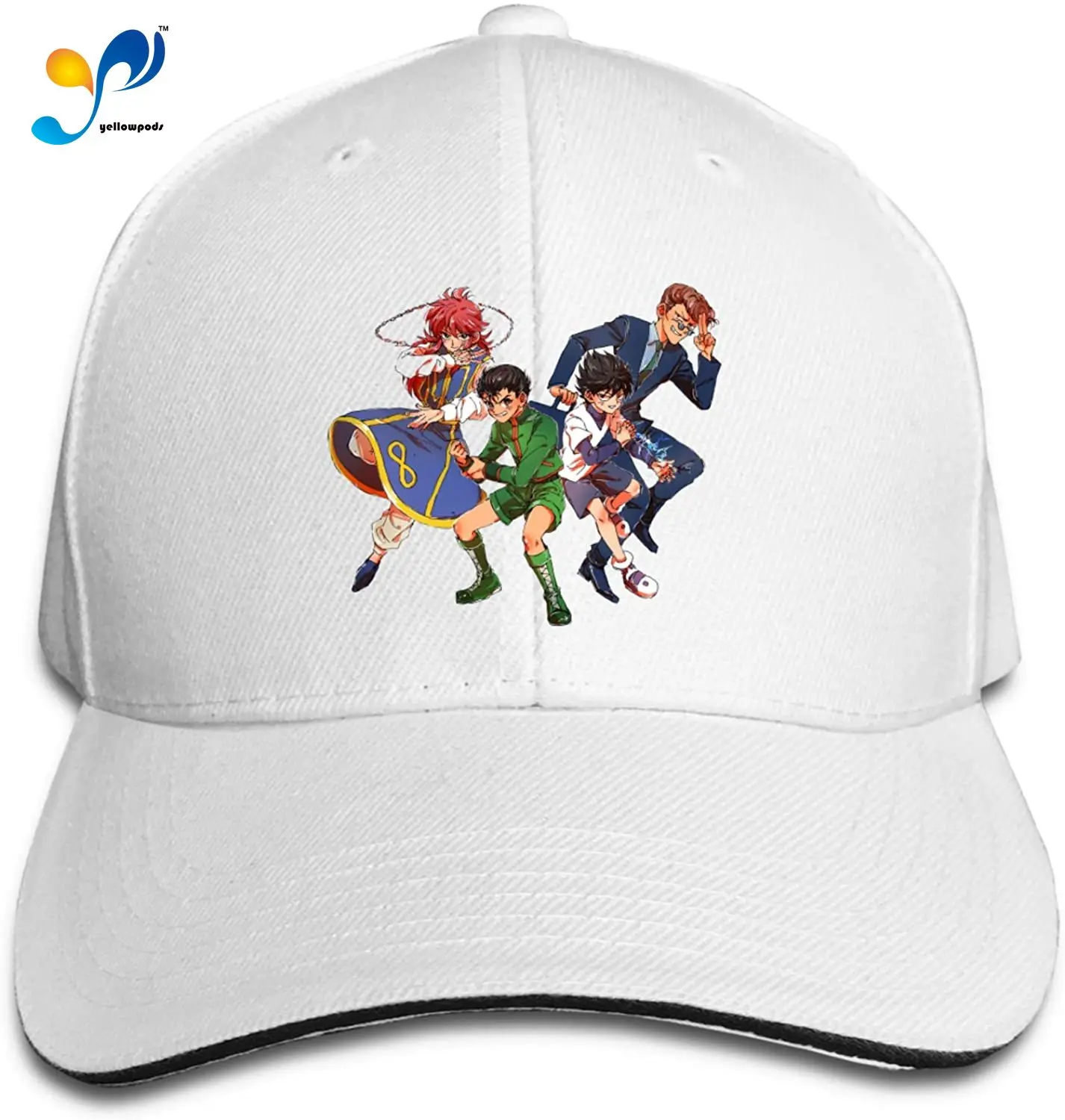 

Yu Yu Hakusho Unisex Sandwich Baseball Cap Adjustable Snapback Hat Casquette