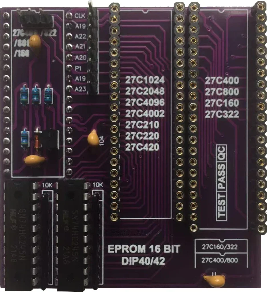 Фото Адаптеры E-P-R-OM 16BIT 27C400/800/160, 27C322, 27C1024/2048/4096 №4