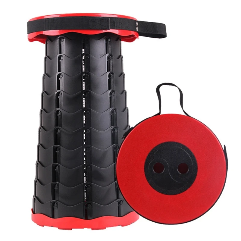

Portable Folding Stool Lightweight Telescopic Stool Retractable Foldable Collapsible Stool Camping Fishing Hiking BBQ Outdoor