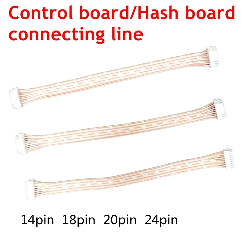 

Antminer S9, S7, L3 14pin 18pin 20pin 24pin 10o соединительная линия 2x9pin Терминал 2 мм x 155 мм расстояние для связи