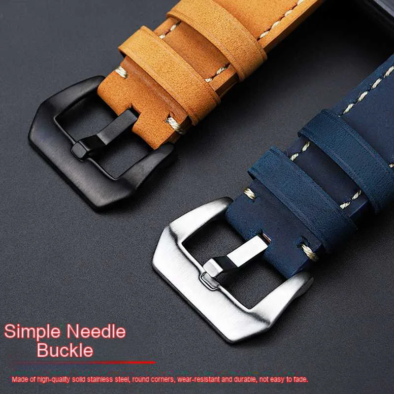 Ремешок кожаный для часов Panerai PAM111 441 24 мм