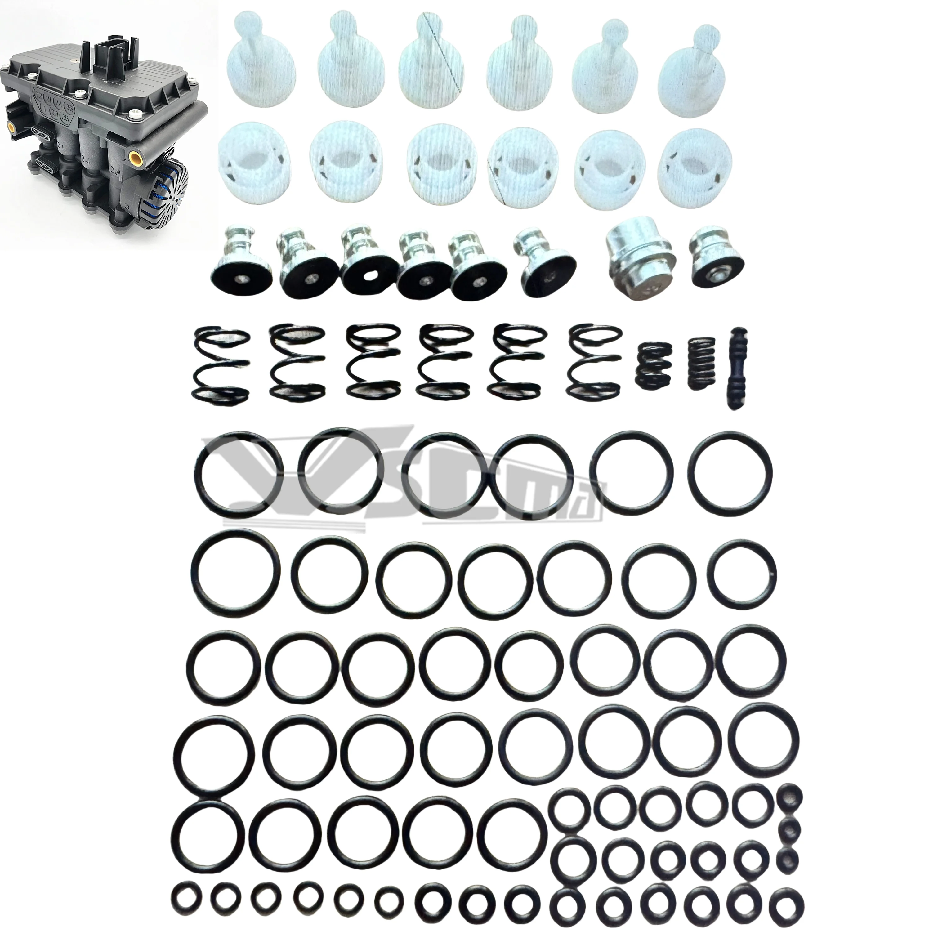 

Запчасти для грузовиков Madetop Factory, система воздушного тормоза, комплект для ремонта клапана ECAS 21133934 7421337415 К 028090 Н00 К 028090 N50 Для VOLVO