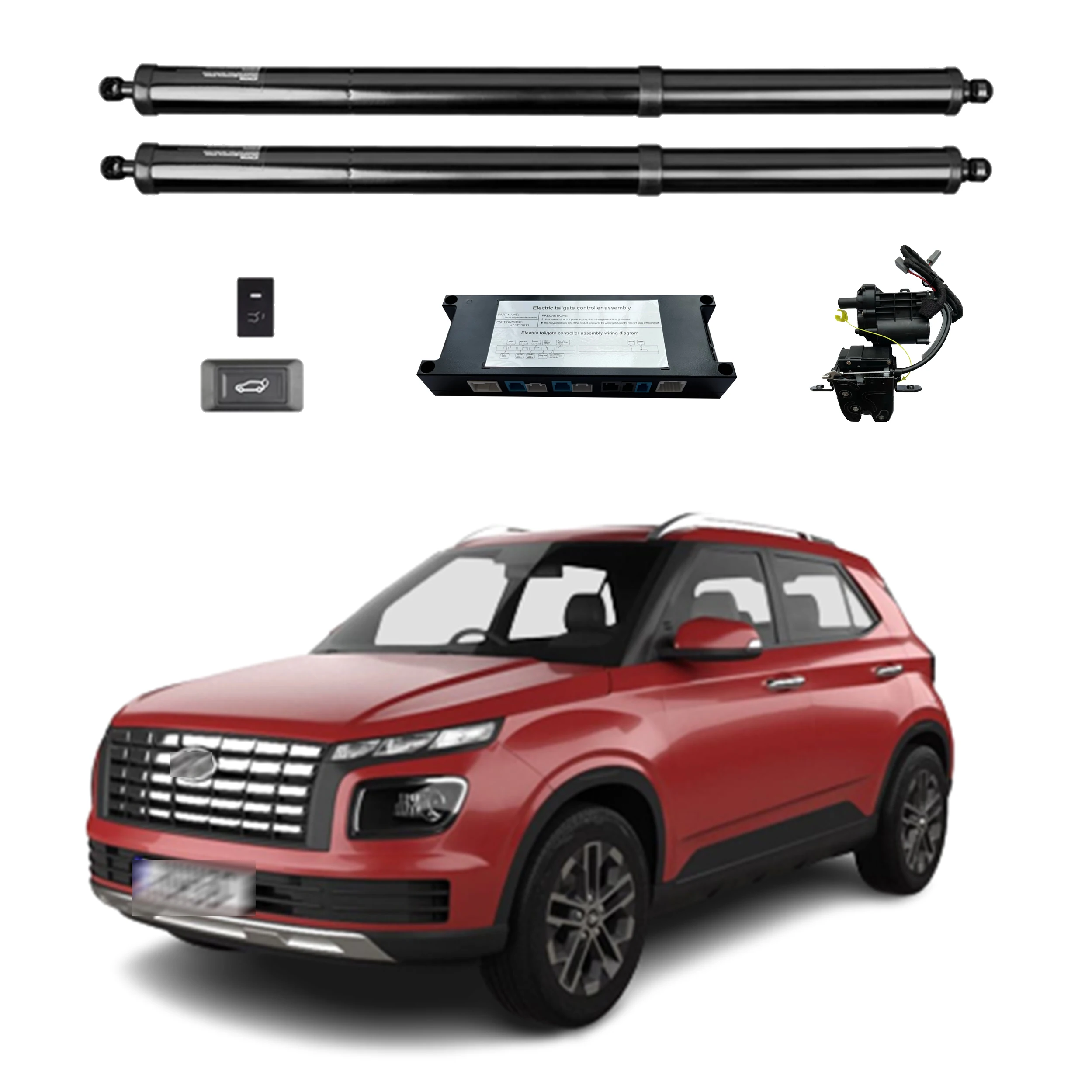 

For Hyundai Venue 2020+ Smart Power Tailgate Rear Door Auto Trunk With Remote Control Hands-Free Foot-Activated Optional