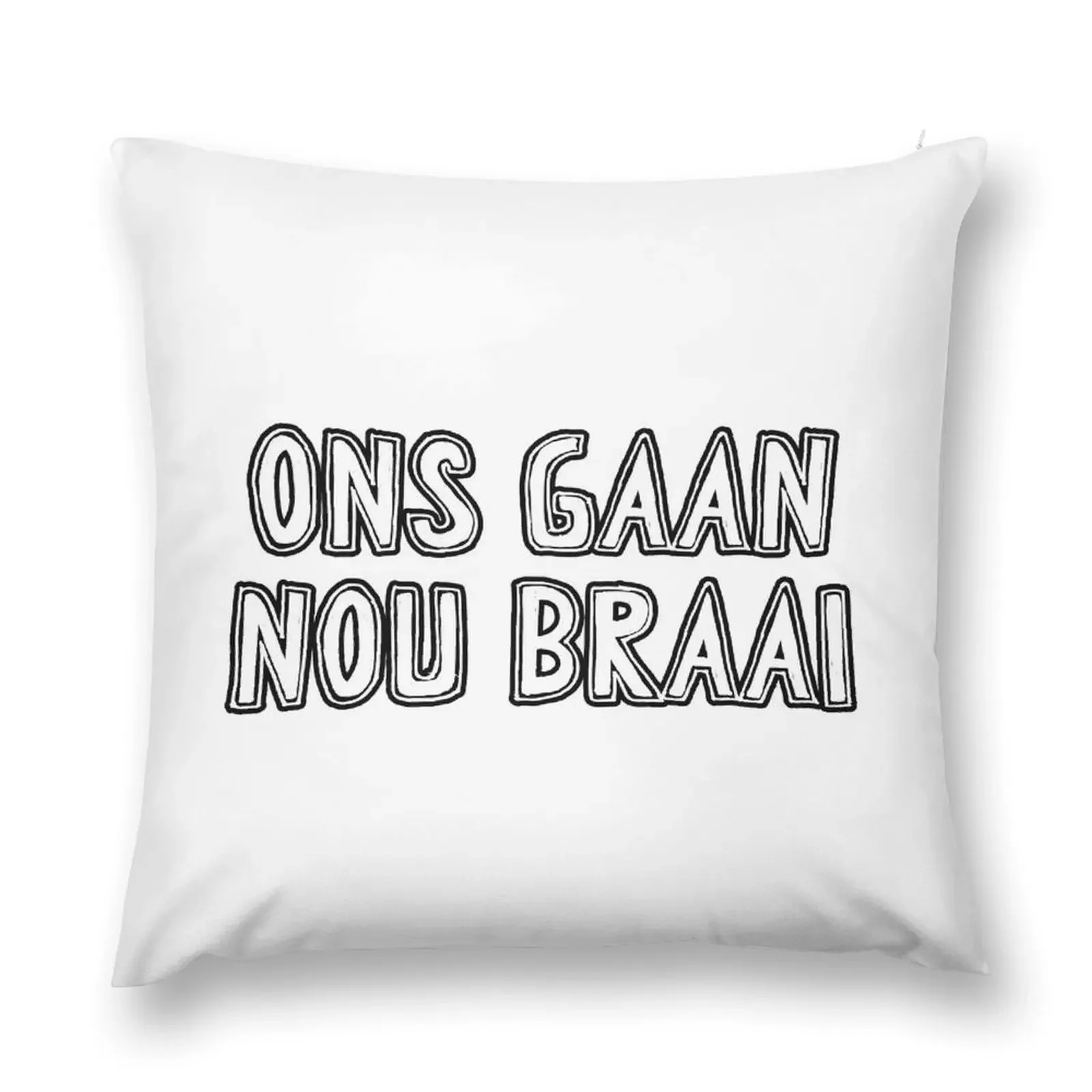 Вишение ну braai декоративная подушка наволочка роскошные аксессуары для дома