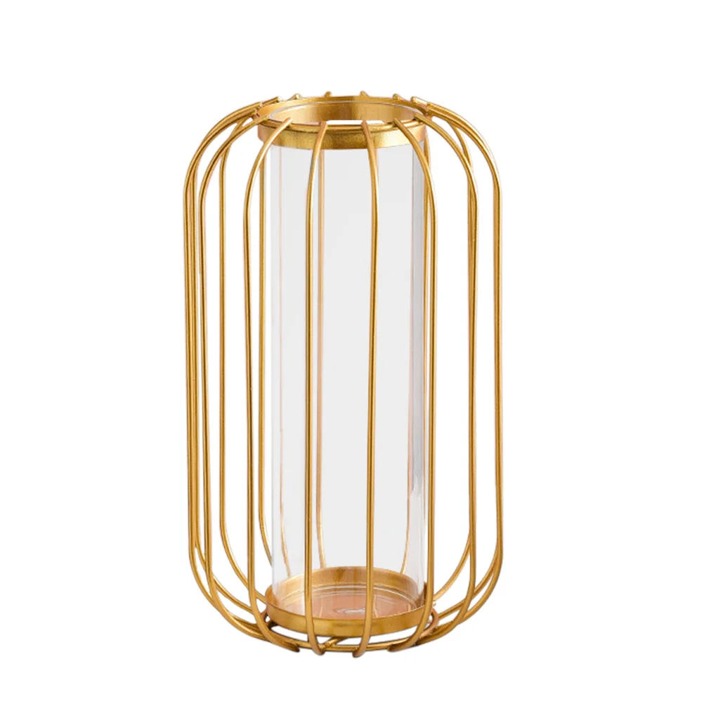 

Clear Vase Hydroponic Vase Flower Inserting Bottle Office Desktop Adornment