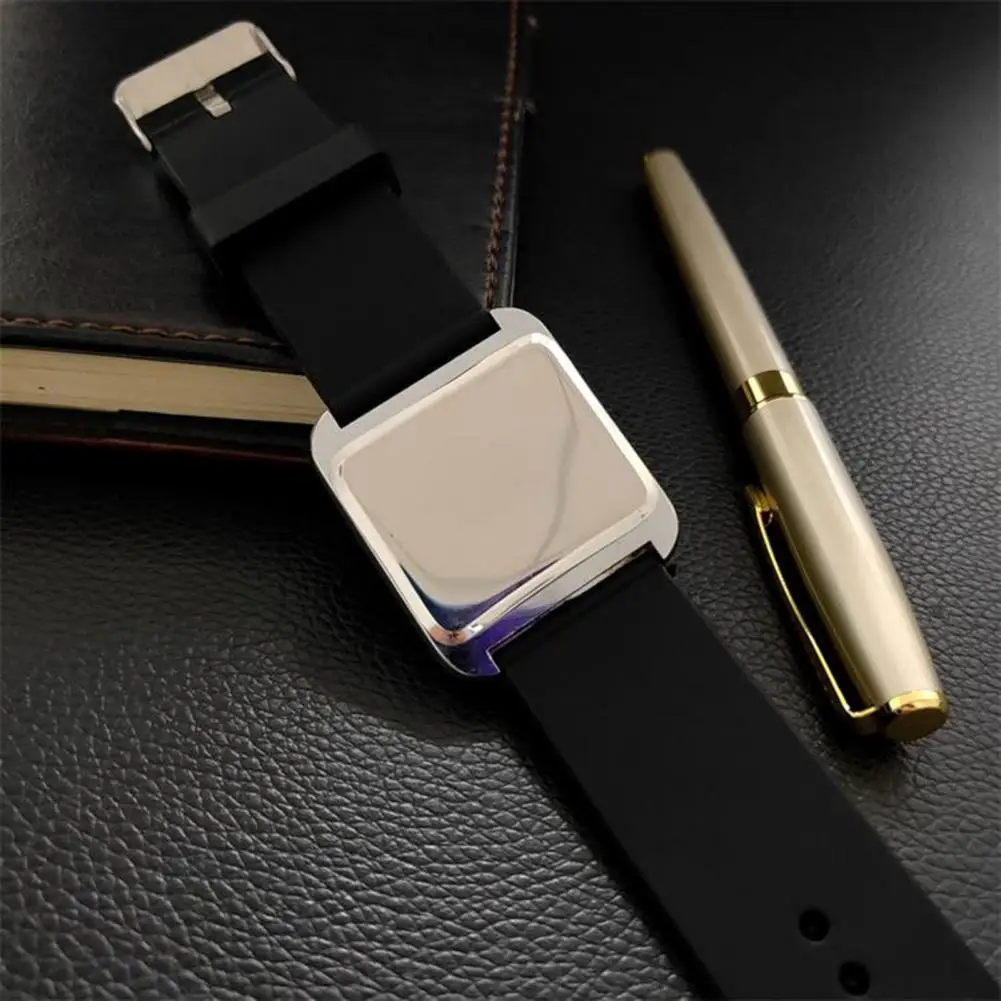 

Men Women Stylish Multipurpose Adjustable Digital Watch Practical Electronic Watch Square Dial for Outdoor