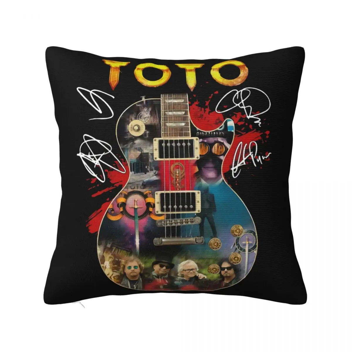 Новая популярная классическая рок-группа Toto Iv мужская черная Xs3Xl готическая