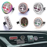 10pcslot hybrid car aromatherapy jewelry 316l stainless steel car perfume oil diffuser various choice charm jewelry wholesale