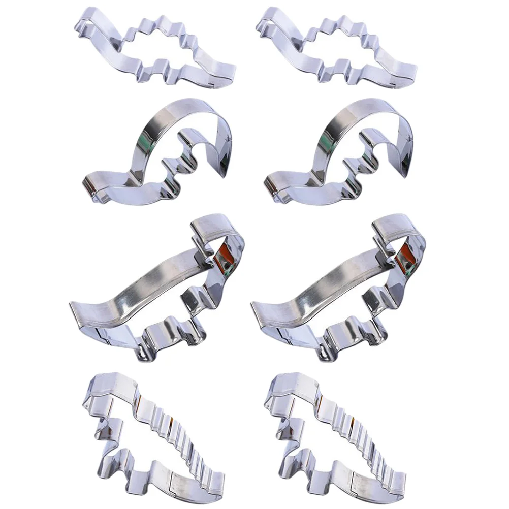 

8Pcs Stainless Steel Practical Tools Cookie Biscuit Molds for Kitchen