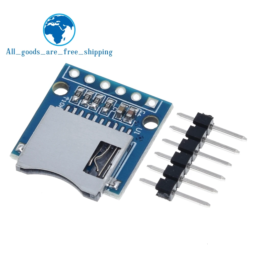 

Модуль расширения памяти Micro SD TZT для Arduino ARM AVR