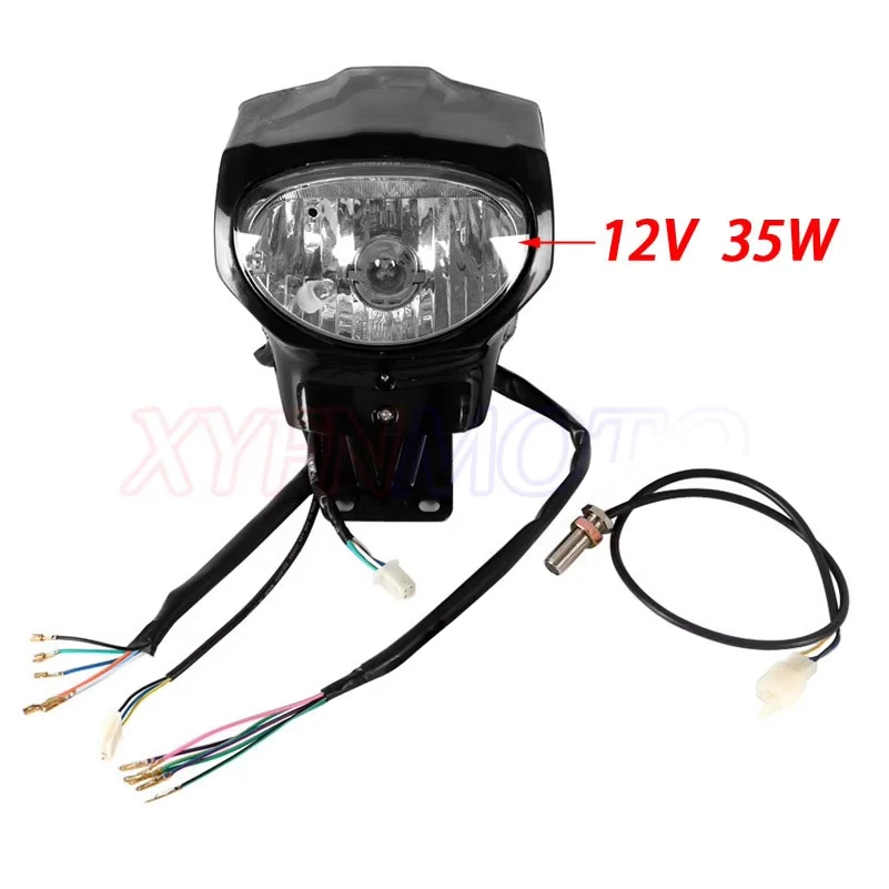 

LONCIN LIFAN ZONGSHEN buggy150cc 250cc 400cc ATV Универсальный светодиодный цифровой спидометр одометр евро стандарт с фарой