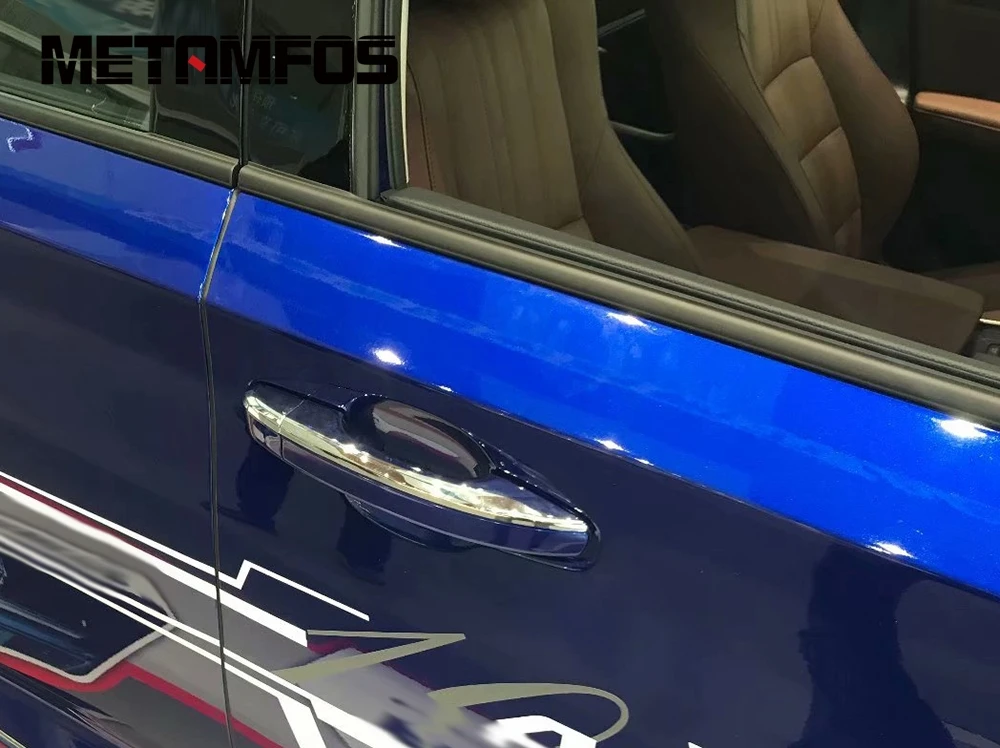 Для Honda Accord 2018-2020 2021 2022 Хром Боковая дверная ручка защелкивающаяся крышка