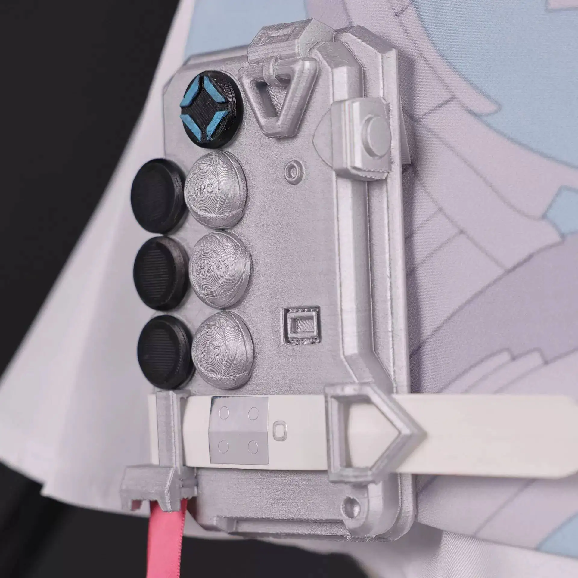 Костюм для косплея Arknights Endfield Chen Qianyu, полный комплект, синий наряд с рогами и хвостом для аниме-конвенций и ролевых игр (art.: 3920dc6e74f69) - 3920dc6e74f69