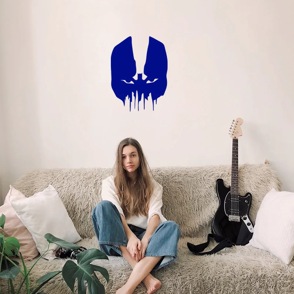 MIGNATIS-Бэтмен эффект череп модифицированный автомобильный стикер роспись