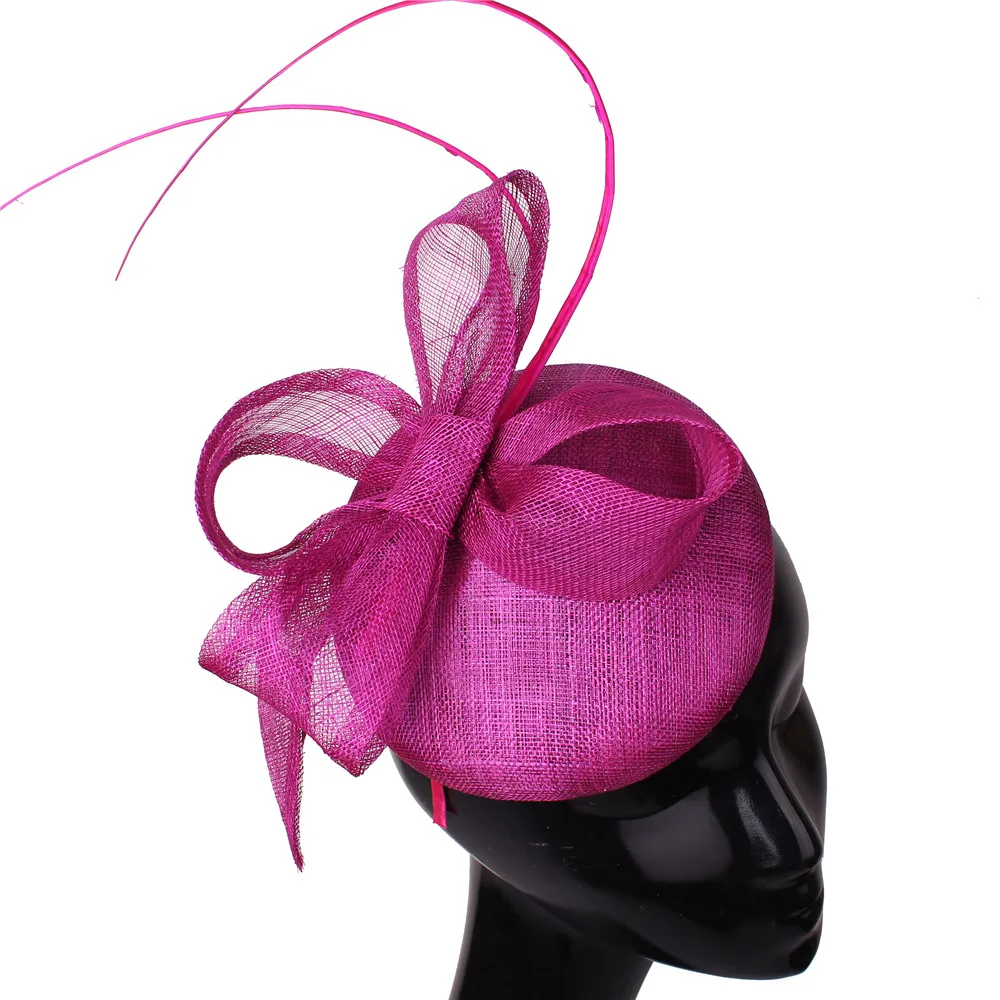 Женская Элегантная шляпка-Вуалетка 4-слойная шляпка с цветочным орнаментом и