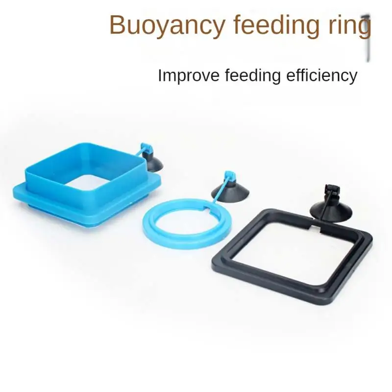 

Aquarium Feeding Circle Fish Tank Feeding Ring Tropical Fishes Feed Feeder Floating Food Tray Aquarium Accessories Pet Supplies