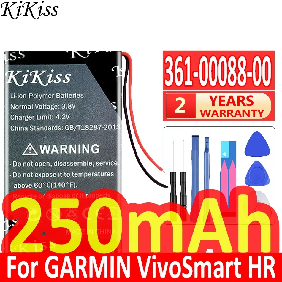 Аккумулятор KiKiss для GARMIN ViVOACTIVE 3/VivoSmart HR/GPS Nuvi 30 40 40LM 50LM 50/361-00077-00 ZUMO 590 595