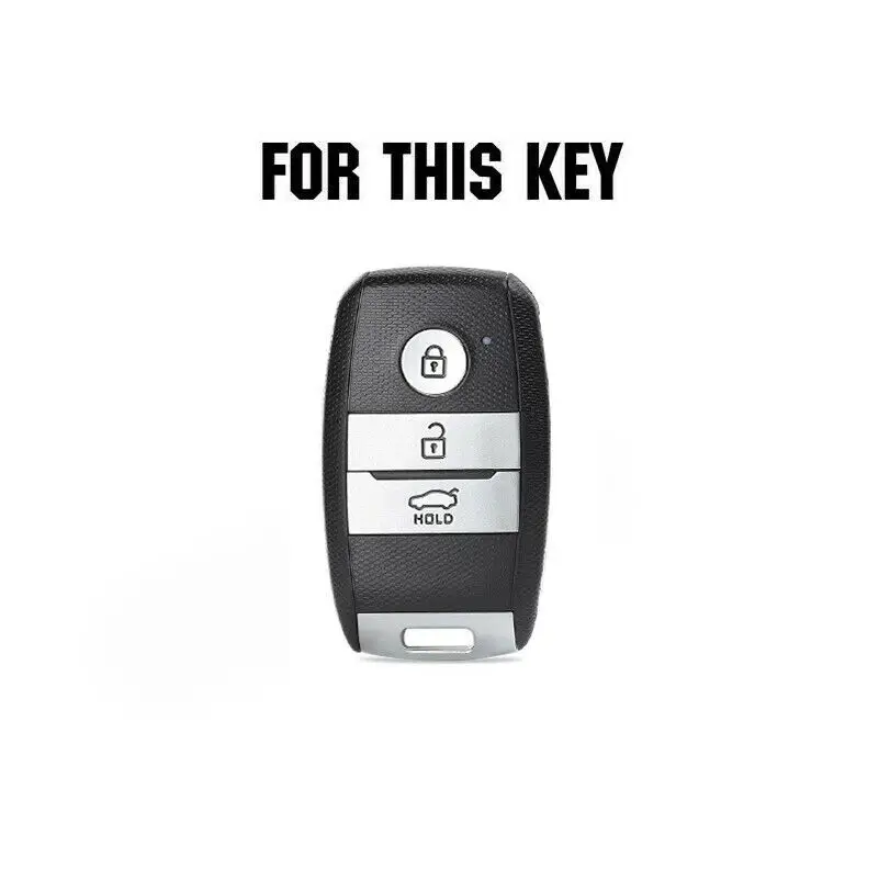 Чехол для автомобильного ключа из сплава Hyundai Grand Santa Fe IX45 GENESIS EQUUS AZERA 2013 2014 2015 2016