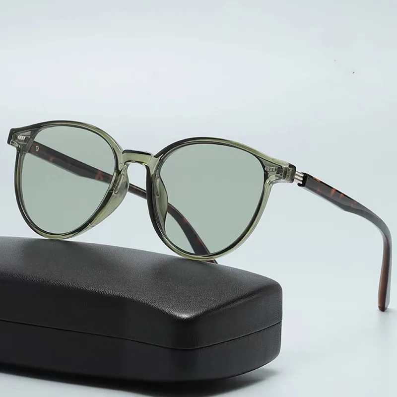 Новые овальные солнцезащитные очки в Корейском стиле с защитой от ультрафиолета